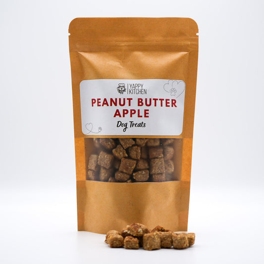 Peanut Butter Apple Dog Treats - Choose Size