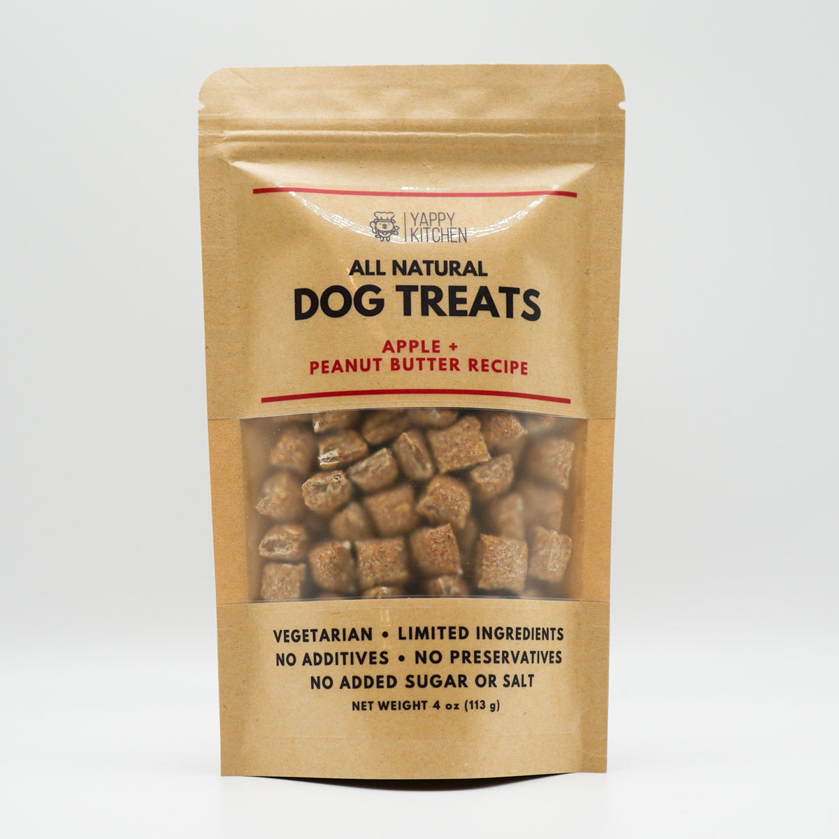 Apple Peanut Butter Dog Treats - Choose Size