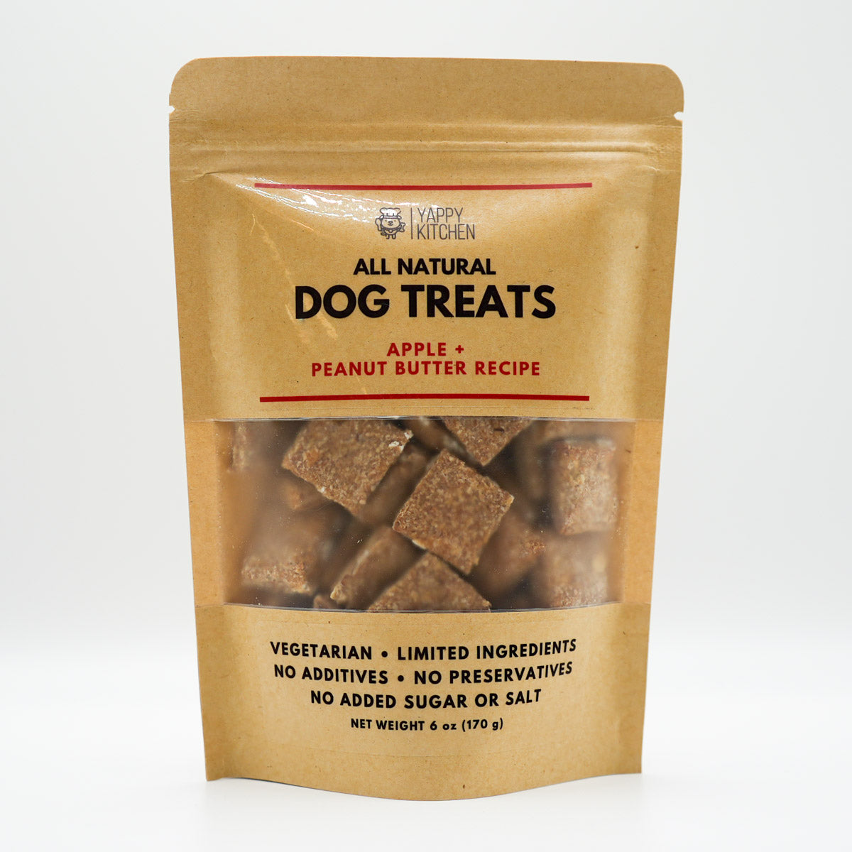 Apple Peanut Butter Dog Treats - Choose Size