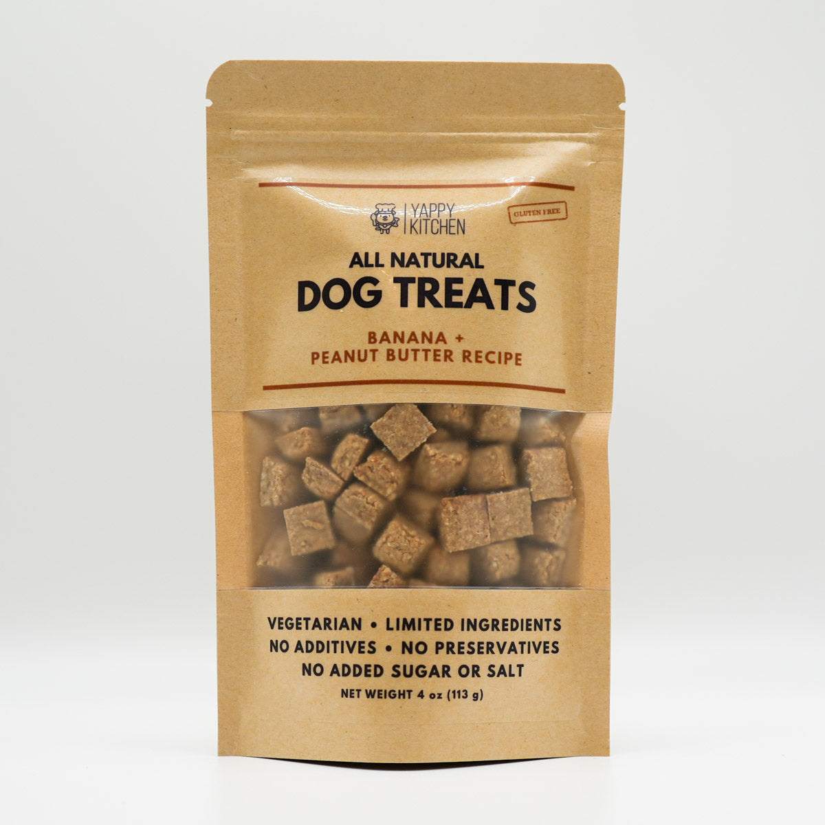Banana Peanut Butter Dog Treats - Choose Size